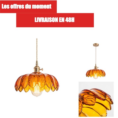 Lampe suspension cristal - lampe, à