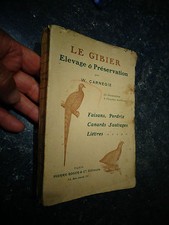 LE GIBIER à plume Elevage