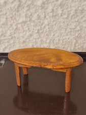 Table, miniature furniture dollhouse, showcase, diorama 1:12