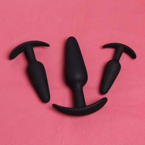 Silicone tailles anal plug - 3,