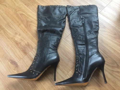 Bottes femme faith cuir - bottes,