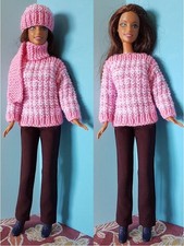 Barbie Lot vêtements poupée mannequin fait-main