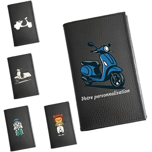 Etui porte carte - grise, en