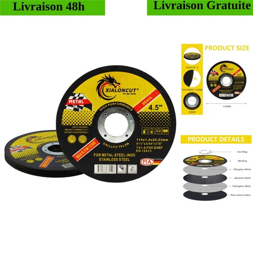 Disques découpe pour - disques, de