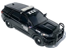 MotorMax 1/43 Scale 2024 Ford Explorer Oklahoma Highway Patrol Wraparound Bumper