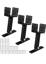 3 Pack Adjustable Saddle Patio Roof Riser Kit, Heavy Duty Pergola Roof Brackets