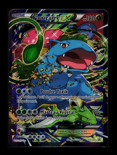 Carte pokémon florizarre - florizarre, ex
