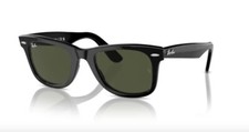Ray Ban 2140 Wayfarer - 901 - Lunettes De Soleil - Noir/Vert G15