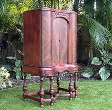 Jewelry Cabinet/Jewelry Armoire/Antique Armoire/Art Deco Cabinet/Storage