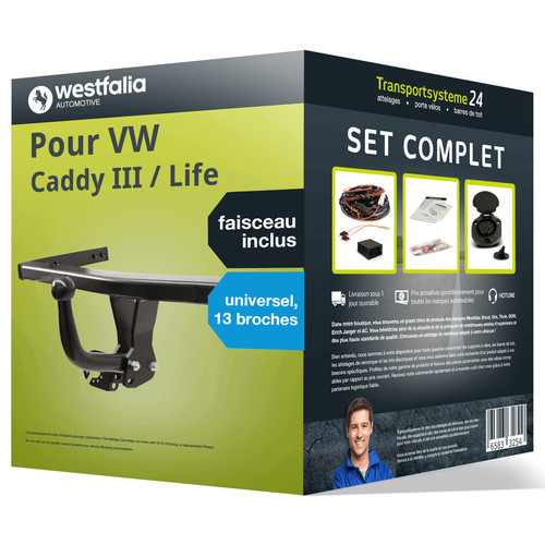 Attelage pour caddy col - pour, 04-