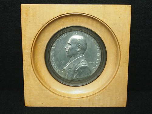 Cadre médaille aluminium sous - mÉdaille,