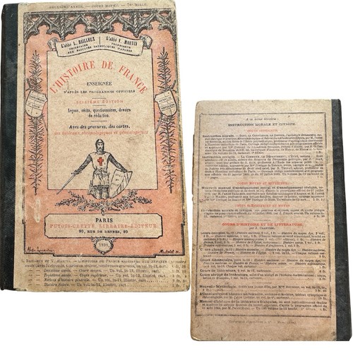 Manuel scolaire ancien - , 1898