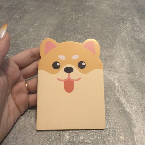 Carnet notes chien shiba - notes,