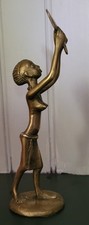 Statuette Africaine en Bronze