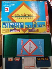 Jeu De Société: DES CHIFFRES ET DES LETTRES de 1987. Nathan. Complet
