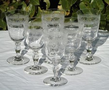 Service de 6 verres à eau en