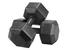 Dumbbells 611020 Noires, 2x
