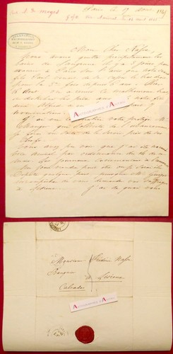 S 1845 alphonse de - ●, l.a.s