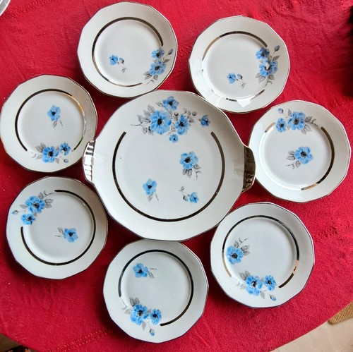 Assiettes vintage - vintage, en
