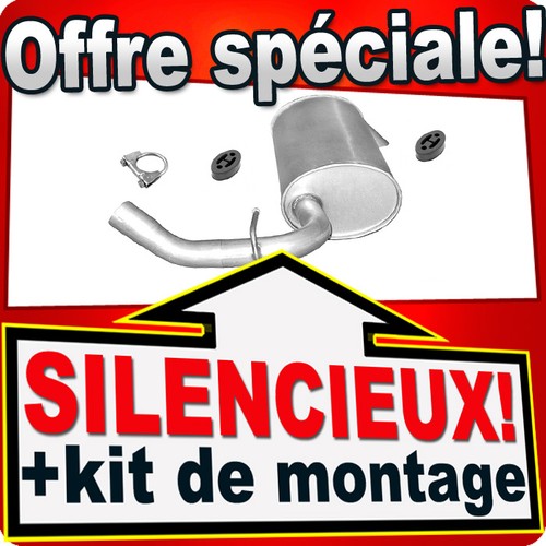 Silencieux arriere pour - silencieux,