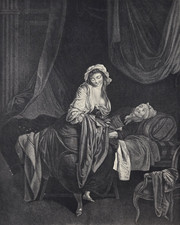 Gravure CURIOSA, 1913 : HONY