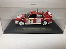 1/43 IXO MODELS - MITSUBISHI LANCER EVO 6.5 #7 2001 WINNER