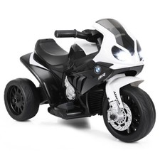 Moto Electrique pour Enfants à 3 Roues avec Phare Lumineux Musiques 6 V / 4Ah 2