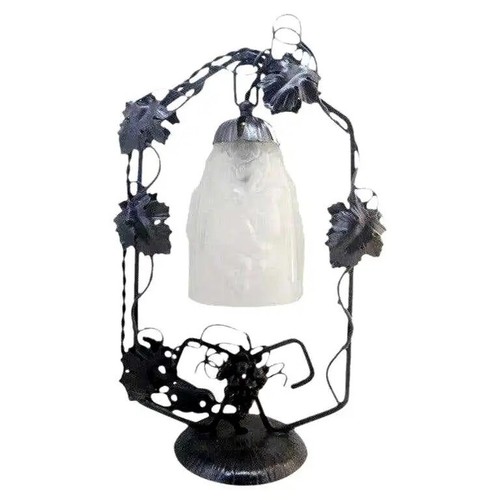 Lampe table art déco - art,