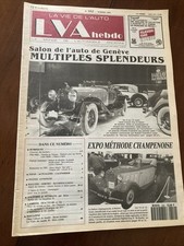 La vie de l'auto 552 1992 Berliet Dauphine salon Genéve etc LVA automobile