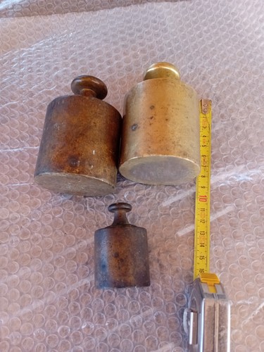 Lot poids laiton 2 - lot, de