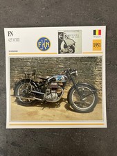 CARTE FICHE MOTO collection