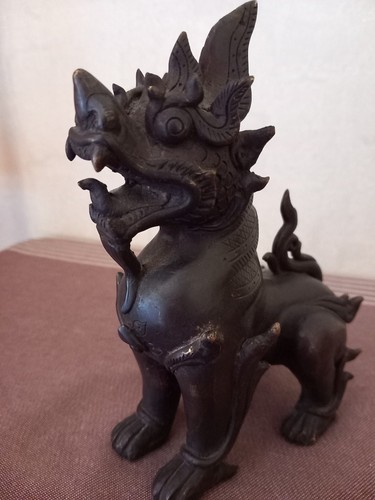 Sculpture bronze massif - bronze, –