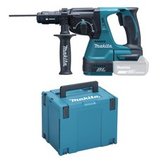 Makita Marteau DHR243ZJ 18V SDS-Plus 2.0 J BRUSHLESS 3 Fonctions MAKPAC