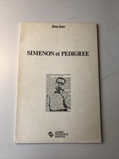 Georges Simenon et Pedigree - Jean Jour, Numéroté 500 ex