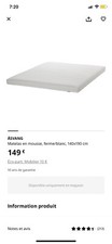 IKEA matelas en mousse
