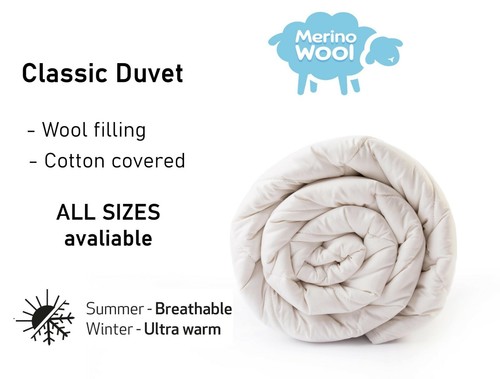Merino wool édredon - merino,