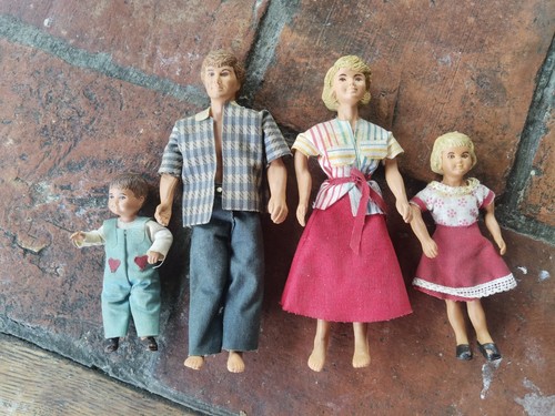 Vintage dollhouse poupée - vintage,