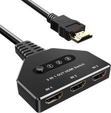HDMI Splitter 3-En-1 4K UHD