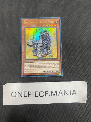 Bête cristaline - yu-gi-oh!,