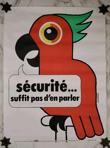 Affiche chadebec 1987 pour - affiche,