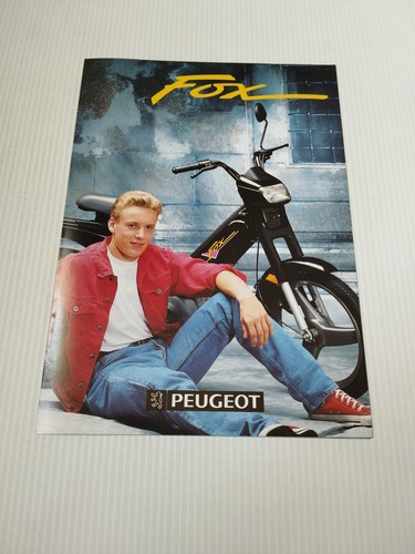 Peugeot fox 1994 prospectus - de,