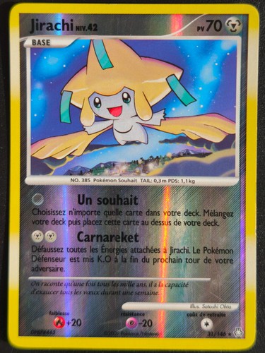 Carte pokémon jirachi 146 - jirachi, 31/146