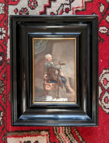Hst auto portrait - auto-portrait, peintre