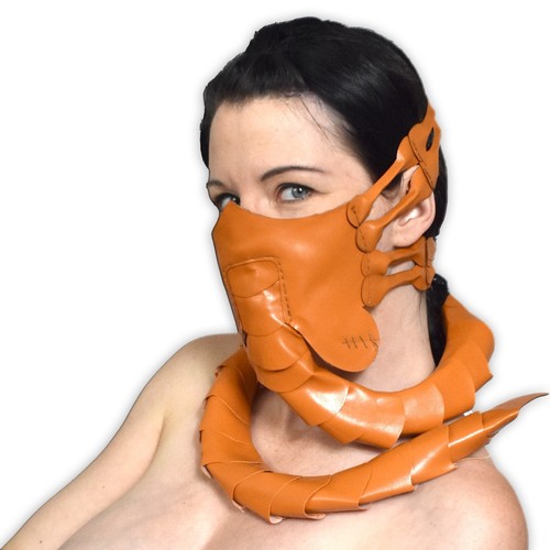 Masker alien halloween - masker,