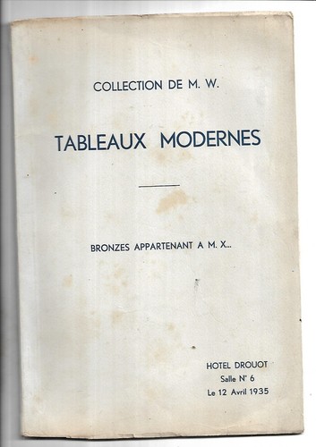 Year 1935 catalog auction - year,