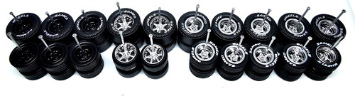 Set samed wheels dragster - 10,