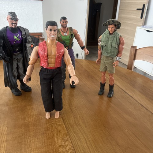 Lot cinq figurines action - de,