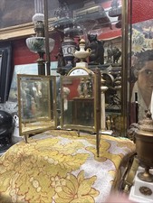 ancien tryptique miroie glaces