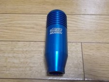 Brand new unused MUGEN aluminum shift knob for HONDA cars machined rare blue