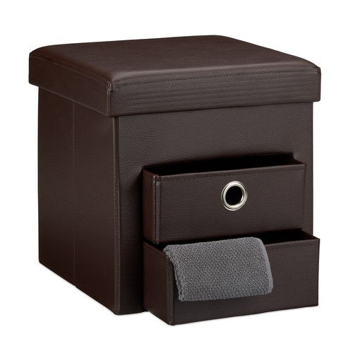 Tabouret rangement pliable - tabouret,